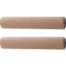 Somodz Yedek Doğal Sisal Dıy Dia 2.8, Kazıma Sonrası 30CM (Yurt Dışından)