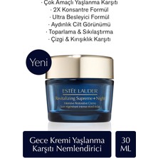 Estee Lauder Gece Kremi - Revitalizing Supreme+ Night Yaşlanma Karşıtı Nemlendirici Krem 2X Konsantre Formül 30ml