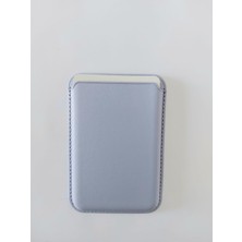 Decopratic Magsafe Leather Wallet Açık Lila