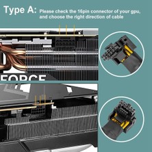 Gorgeous 16PIN Gpu Kablosu - 3x 8 Pin Pcie Uzatma - Besleme Adaptörü (Tip A) (Yurt Dışından)