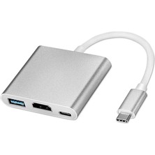 Gorgeous Apple Usb-C Dijital Av Adaptörü Için C Tipi Adaptör Kablosu Dönüştürücü (Yurt Dışından)