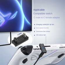 Gorgeous Switch Için Asus Rog Ally Için 2pcs Usb3.1 20GBPS Veri Adaptörü (Yurt Dışından)