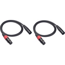 Gorgeous Xlr 5-Pin Erkek - 3-Pin Dişi Kablo - XLR5M - XLR3F - 2 Paket (Yurt Dışından)