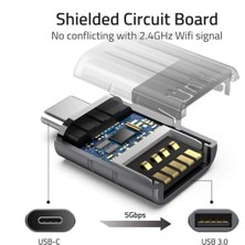 Gorgeous 3'lü Paket USB C - USB Adaptörü USB C Erkek - Usb3.0 Dişi Adaptör (Yurt Dışından)