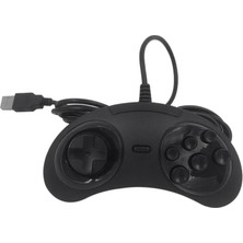 Gorgeous USB Gamepad Oyun Denetleyicisi Pc Mac Mega Drive Gamepad'ler Için 6 Düğme (Yurt Dışından)