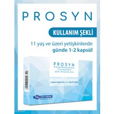 Prosyn Probiyotik,prebiyotik ve Multivitamin Içeren Takviye Edici Gıda 20 Kapsül