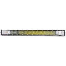 C9 3 Sıra 405W Çift Modlu Beyaz ve Turuncu Flaşlı 81CM Traktör LED Lamba, Sis Farı ve Çalışma Lambası