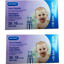 Alvita Seru M Fizyolojiik 30 Flakon 5 ml Ikili Paket