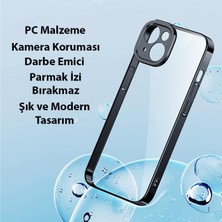 Baseus Kamera Korumalı iPhone 14 Plus Silikon Kılıf ve Ful Kaplama Kırılmaz Ekran Koruyucu, Air Armor,sararmaz Kılıf