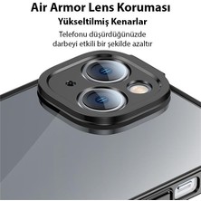 Baseus Kamera Korumalı iPhone 14 Plus Silikon Kılıf ve Ful Kaplama Kırılmaz Ekran Koruyucu, Air Armor,sararmaz Kılıf