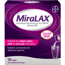 Bayer Miralax Oral Solüsyon Hazırlamak İçin Toz Laksatif Makrogol 3350