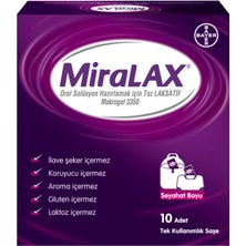 Bayer Miralax Oral Solüsyon Hazırlamak İçin Toz Laksatif Makrogol 3350