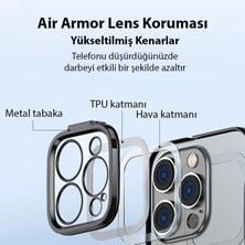 Baseus Kamera Korumalı iPhone 14 Pro Silikon Kılıf ve Ful Kaplama Kırılmaz Ekran Koruyucu, Air Armor,sararmaz Kılıf