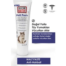 Biokatze Malt Paste Kedi Tüy Yumağı Önlemeyi Destekleyen Malt Macunu 100gr
