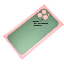 OEM Apple iPhone13 Pro Arka Pil Batarya Cam Kapak Yeşil