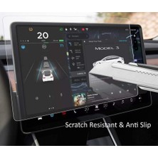 Mobilite Tesla Model 3 ve Model Y 15 Inç Navigasyon Multimedya Uyumlu 9h Nano Ekran Koruyucu