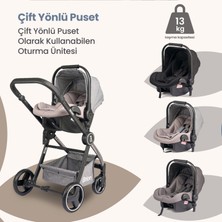 Brion Trendone Travel Sistem Bebek Arabası Gri