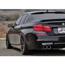 PasaTuning Bmw F10 M4 Style Cam Üstü Plastik 2010-2017 Piano Black Spoiler