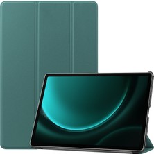 Shin-Wo Samsung Galaxy Tab S9 Fe Folio Kılıf Çok Açılı Standlı Ince Hafif Koruyucu Kapak (Yurt Dışından)