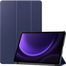 Shin-Wo Samsung Galaxy Tab S9 Fe Folio Kılıf Çok Açılı Standlı Ince Hafif Koruyucu Kapak (Yurt Dışından)