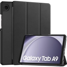 Shin-Wo Samsung Galaxy Tab A9 2023 Folio Kılıf Çok Açılı Standlı Ince Hafif Koruyucu Kapak (Yurt Dışından)