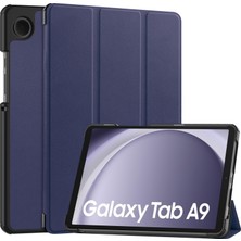 Shin-Wo Samsung Galaxy Tab A9 2023 Folio Kılıf Çok Açılı Standlı Ince Hafif Koruyucu Kapak (Yurt Dışından)