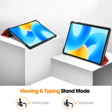 Shin-Wo Huawei Matepad 11.5 Folio Kılıf Çok Açılı Standlı Ince Hafif Koruyucu Kapak (Yurt Dışından)