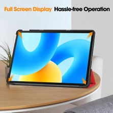 Shin-Wo Huawei Matepad 11.5 Folio Kılıf Çok Açılı Standlı Ince Hafif Koruyucu Kapak (Yurt Dışından)