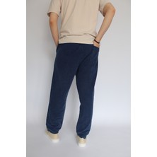 Nobility Jean Unisex Yazlık Beli Lastikli Rahat Keten  Pamuklu Serin Tutan İpli Bol Keten Pantolon