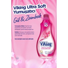 Viking Yumuşatıcı Soft Gül&zambak 1400 ml 3 Adet