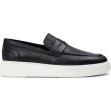 Deery Deri Lacivert Erkek Loafer Ayakkabı - 01964Mlcve01