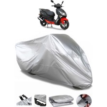 Asya Shark 150 Motosiklet Brandası Lüx Kalite Kalın Yüksek Kalite
