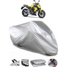 Kawasaki Er-6 N Motosiklet Brandası Lüx Kalite Kalın Yüksek Kalite