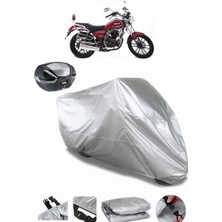 Falcon Crown 150 Arka Çanta Uyumlu Motosiklet Brandası Lüx Kalite Kalın Yüksek Kalite