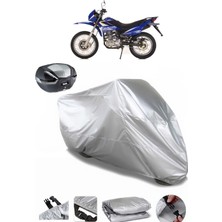 Kanuni Enduro 200 Arka Çanta Uyumlu Motosiklet Brandası Lüx Kalite Kalın Yüksek Kalite