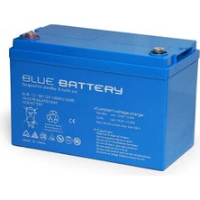 Blue Battery 12 Volt 100 Amper Jel Akü Derin Döngü BLG12-100 Deep Cycle