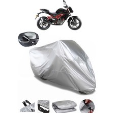 Benelli Bn 125 Arka Çanta Uyumlu Motosiklet Brandası Lüx Kalite Kalın Yüksek Kalite