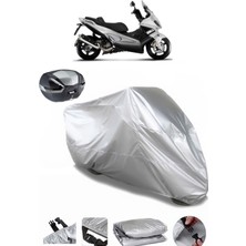 Gilera Nexus 500 Arka Çanta Uyumlu Motosiklet Brandası Lüx Kalite Kalın Yüksek Kalite