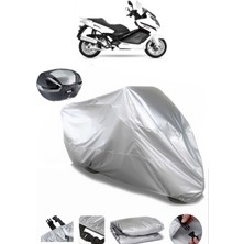 Autoen Yuki QM250T Maximum Arka Çanta Uyumlu Motosiklet Brandası Lüx Kalite Kalın Yüksek Kalite