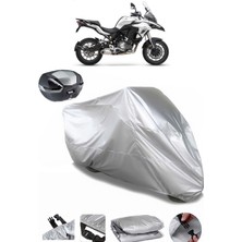 Benelli Trk 502 Arka Çanta Uyumlu Motosiklet Brandası Lüx Kalite Kalın Yüksek Kalite