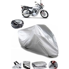 Kuba Çita 100 Arka Çanta Uyumlu Motosiklet Brandası Lüx Kalite Kalın Yüksek Kalite