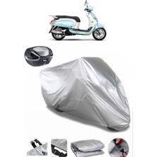 Sym Fiddle Iıı 200I Arka Çanta Uyumlu Motosiklet Brandası Lüx Kalite Kalın Yüksek Kalite