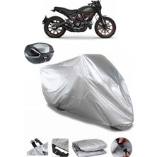 Ducati Scrambler Italia Independent Arka Çanta Uyumlu Motosiklet Brandası Lüx Kalite Kalın Yüksek Kalite