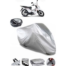 Kuba Ege 50 Arka Çanta Uyumlu Motosiklet Brandası Lüx Kalite Kalın Yüksek Kalite