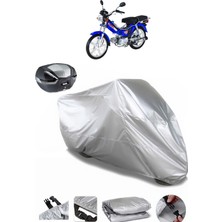 Bisan Ceylan Arka Çanta Uyumlu Motosiklet Brandası Lüx Kalite Kalın Yüksek Kalite