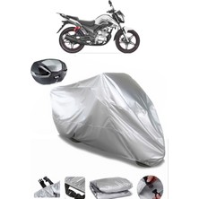 Yuki Drag 200 Arka Çanta Uyumlu Motosiklet Brandası Lüx Kalite Kalın Yüksek Kalite