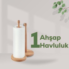 Sinbo Ahşap Havluluk + Tere Yağlık + Mini Fanus 3+1