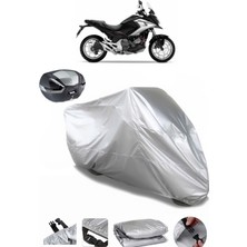 Honda Nc 700 x Arka Çanta Uyumlu Motosiklet Brandası Lüx Kalite Kalın Yüksek Kalite