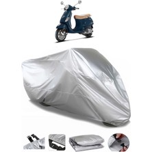 Vespa Lx 150 I.e Motosiklet Brandası Lüx Kalite Kalın Yüksek Kalite