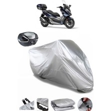 Honda NSS250 Forza Arka Çanta Uyumlu Motosiklet Brandası Lüx Kalite Kalın Yüksek Kalite